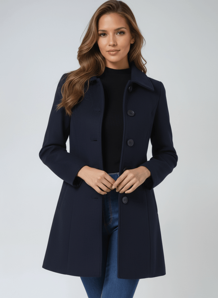Helena | Cappotto Invernale Femminile con Bottoni