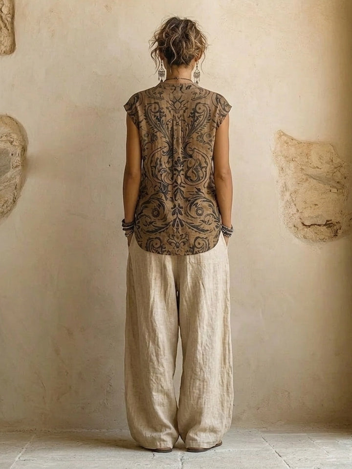Giulia | Completo Bohemien Fluido Stratificato