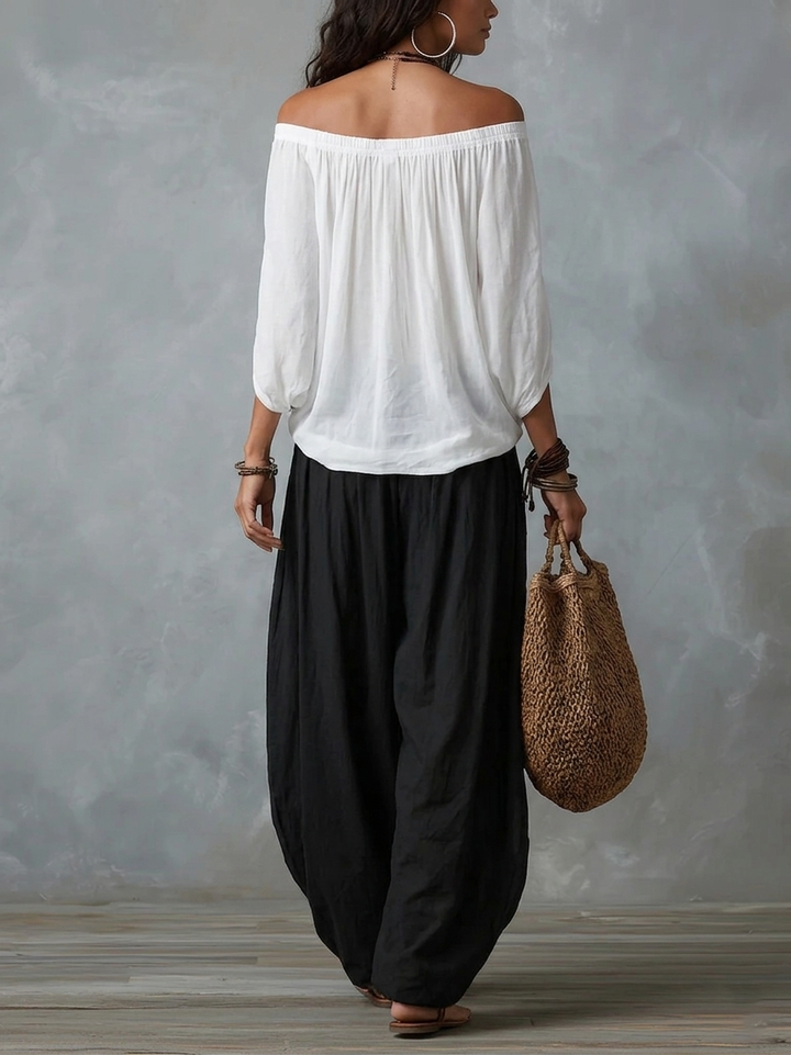 Isabella | Completo Bohemien Fluido Lantern