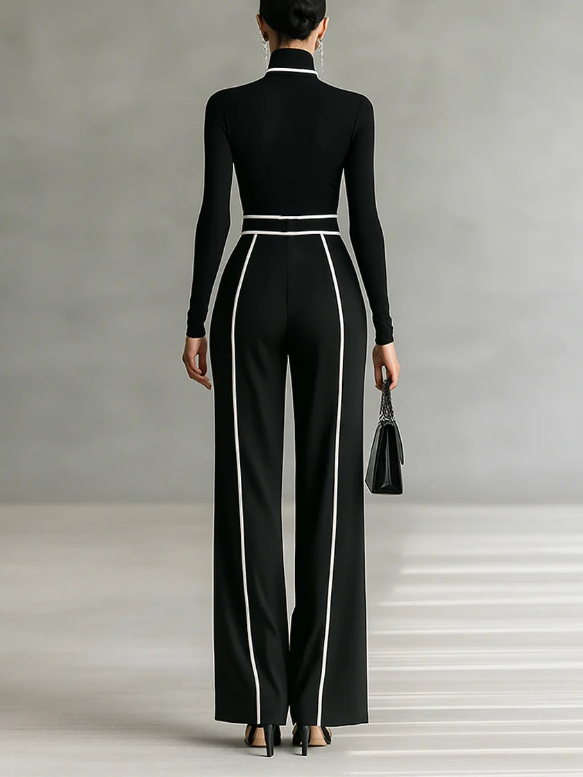 Solana - Set composto da maglietta a maniche lunghe, pantaloni e cintura