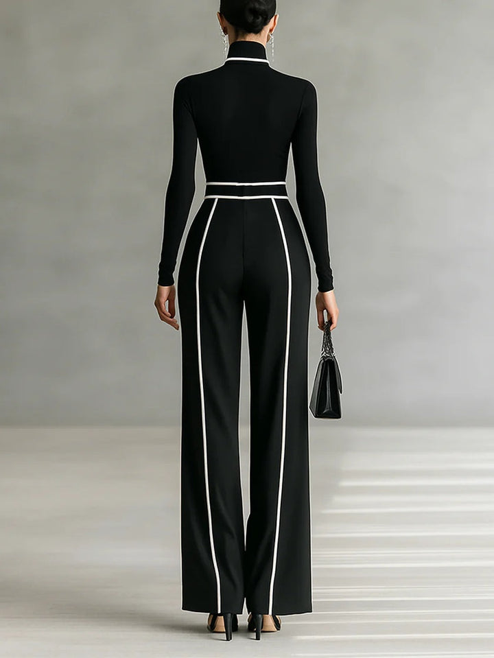 Solana - Set composto da maglietta a maniche lunghe, pantaloni e cintura