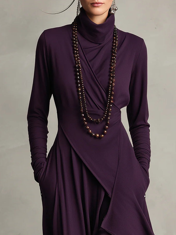 Patrizia | Abito Maxi Tunica Asimmetrico