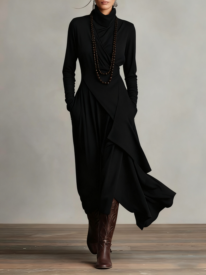Patrizia | Abito Maxi Tunica Asimmetrico