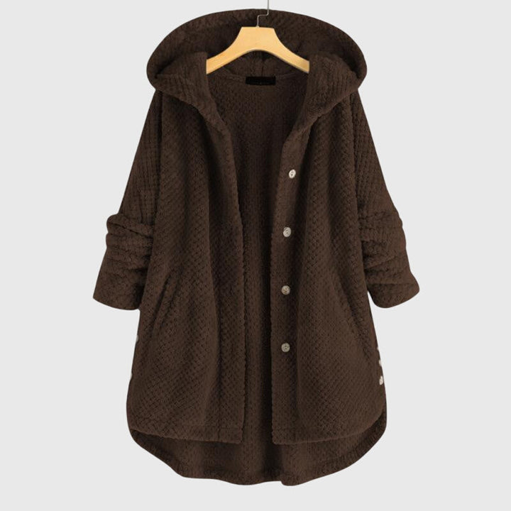 Franca™ - Giacca in Pile con Cappuccio Elegante