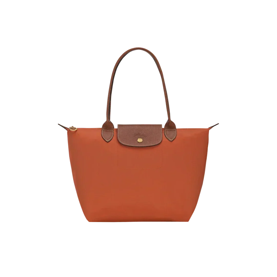 Longchamp - Borsa tote Le Pliage grande, mattone