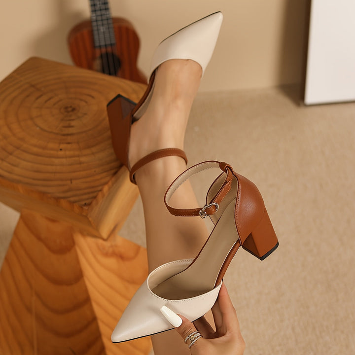 Marielle™ | Tacchi a Strappo Bicolore