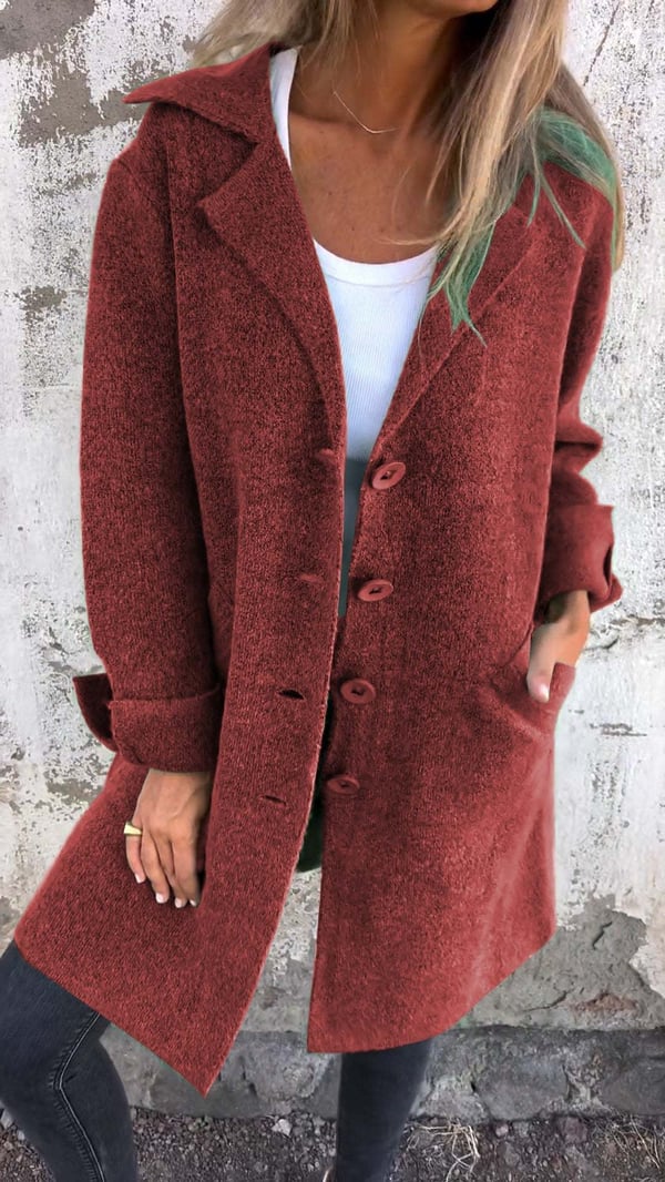 Stella - Blazer con Chiusura a Bottoni