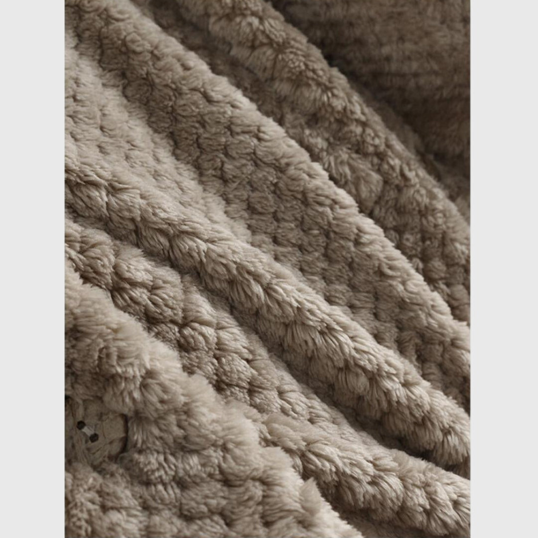 Franca™ - Giacca in Pile con Cappuccio Elegante