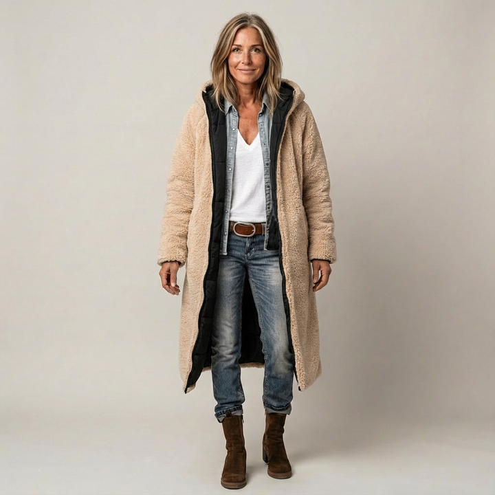 Amelia | Cappotto Elegante Reversibile per Donna
