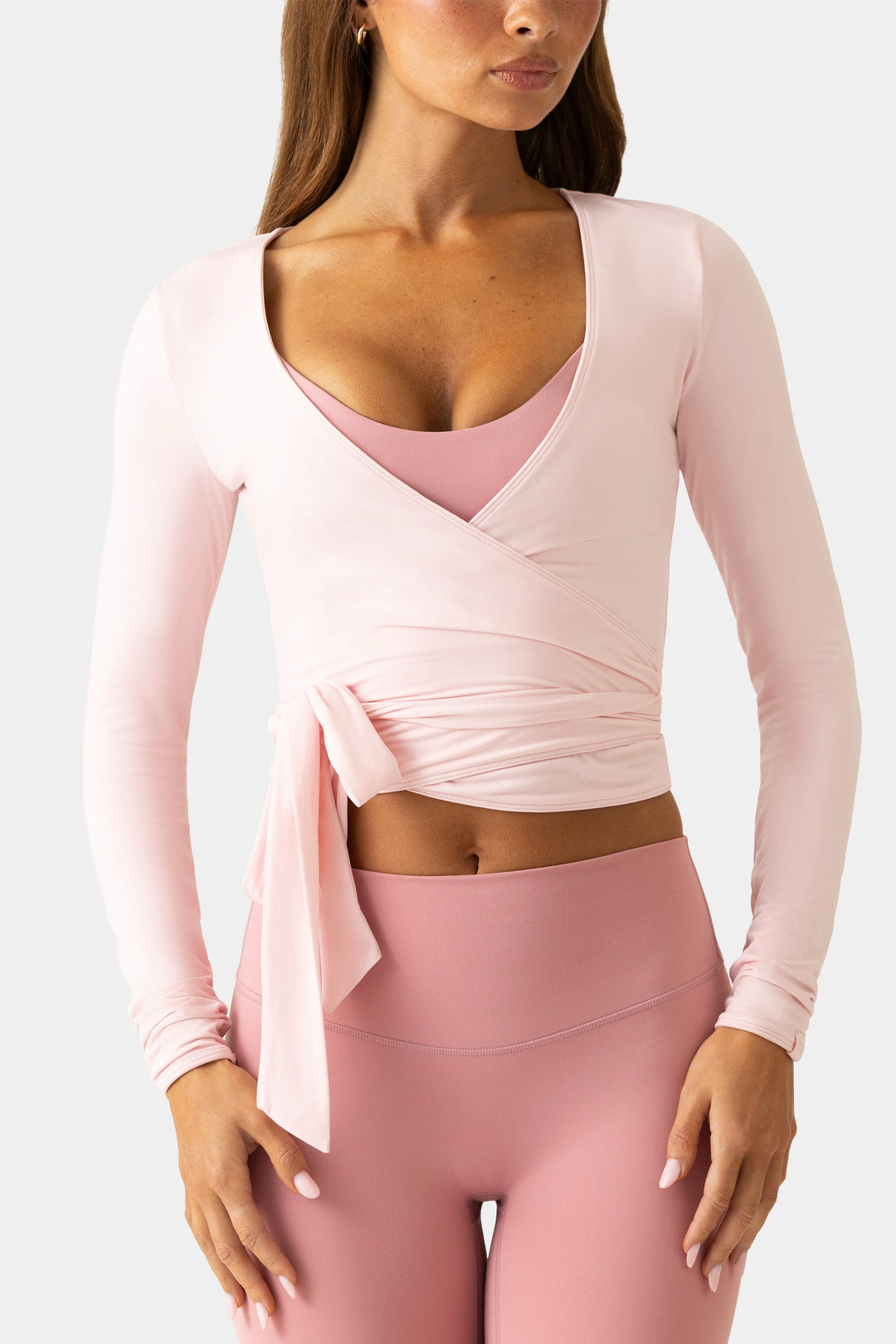 Top Wrap in Jersey Morbido