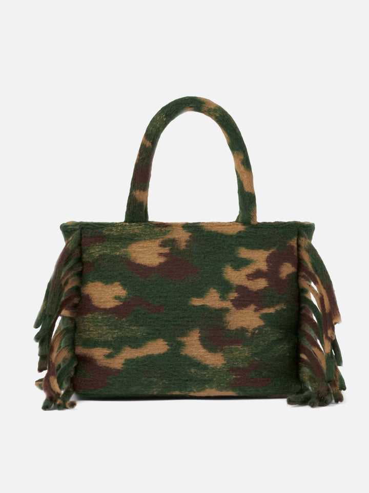 Colette Camo Print Tote Bag