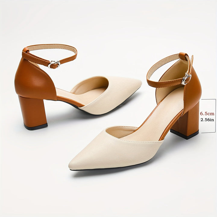 Marielle™ | Tacchi a Strappo Bicolore