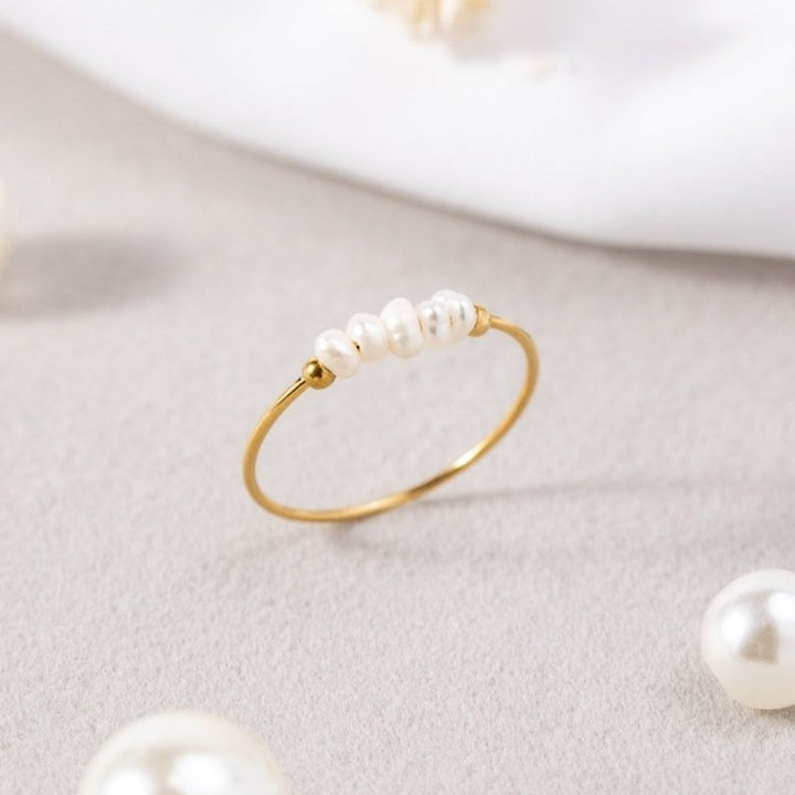 GRACE - Anello con Perla di Acqua Dolce