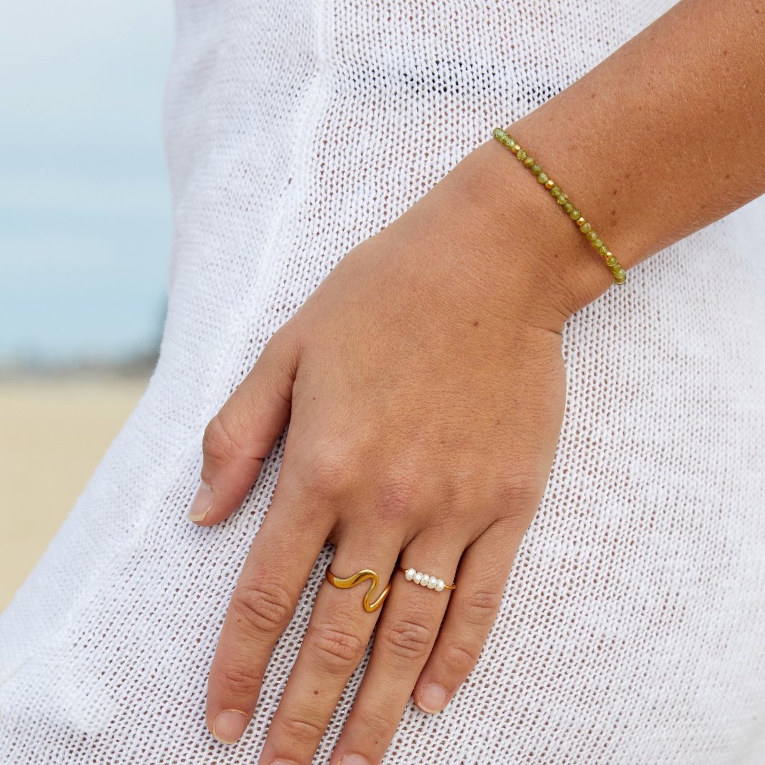 GRACE - Anello con Perla di Acqua Dolce