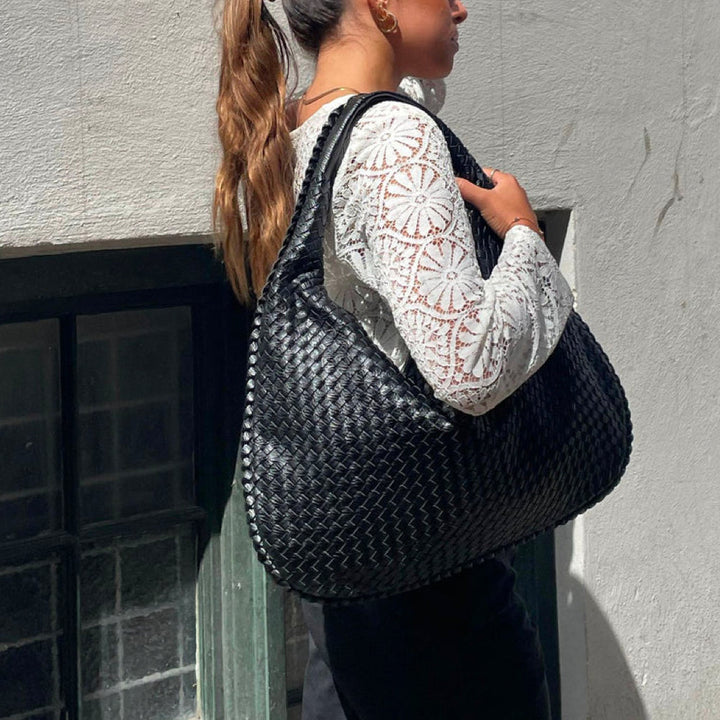 Amelia - Borsa a Spalla Intrecciata Elegante
