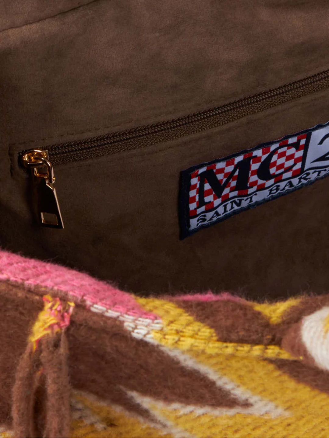 Colette Ethnic Print Blanket Bag