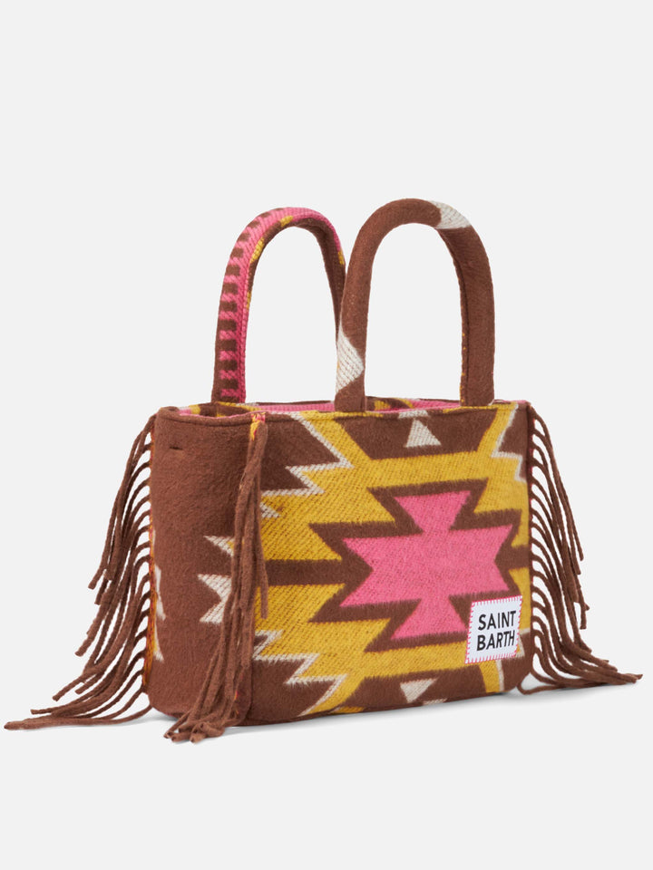 Colette Ethnic Print Blanket Bag