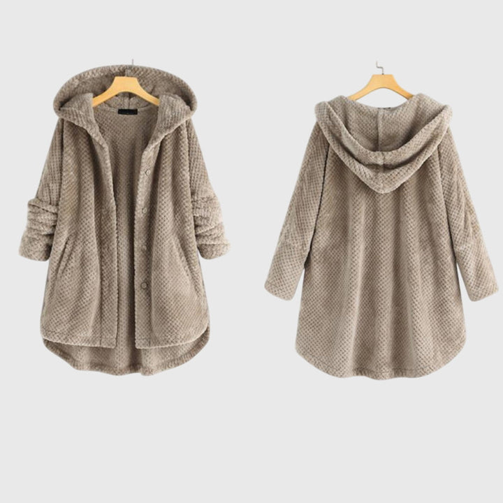 Franca™ - Giacca in Pile con Cappuccio Elegante