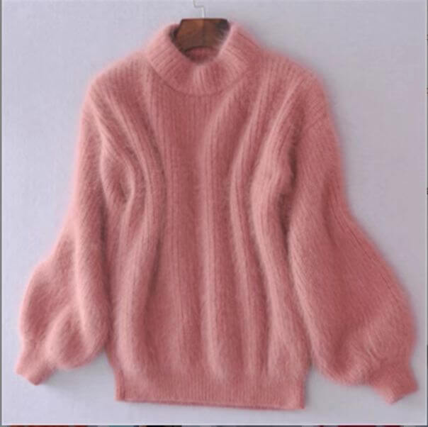 Emilie - Maglione in Lana a Maglia Larga