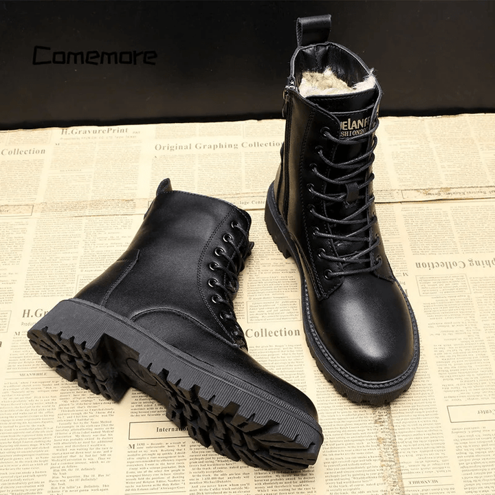 Amber | Stivali Invernali con Stringhe