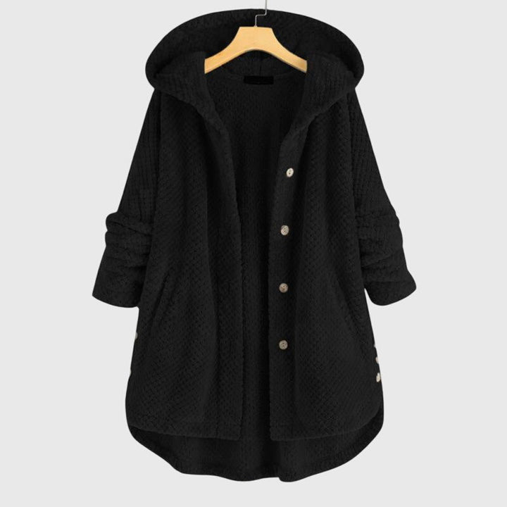 Franca™ - Giacca in Pile con Cappuccio Elegante