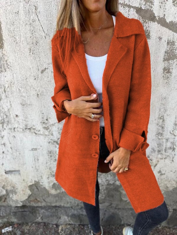 Stella - Blazer con Chiusura a Bottoni