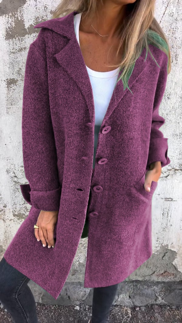 Stella - Blazer con Chiusura a Bottoni