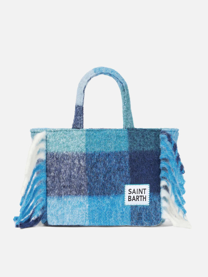 Colette Check Print Blanket Bag