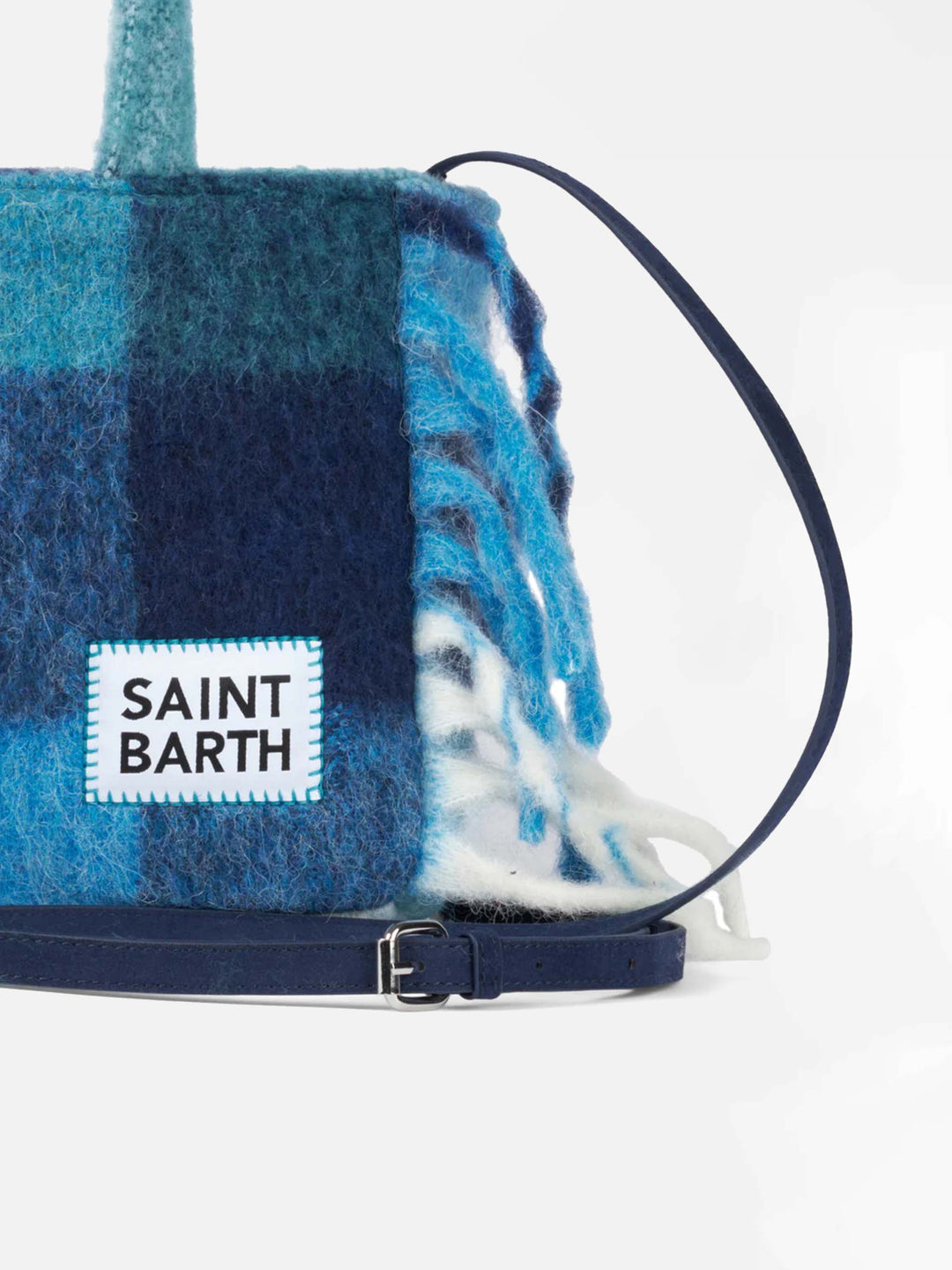 Colette Check Print Blanket Bag