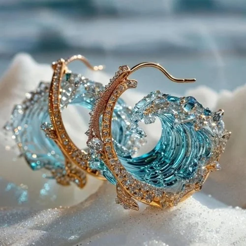Orecchini Il Giuramento dell'Oceano