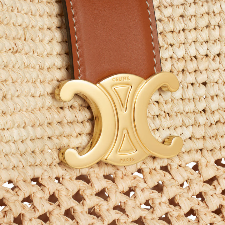 Borsa Secchiello "Riviera" — Raffia & Pelle