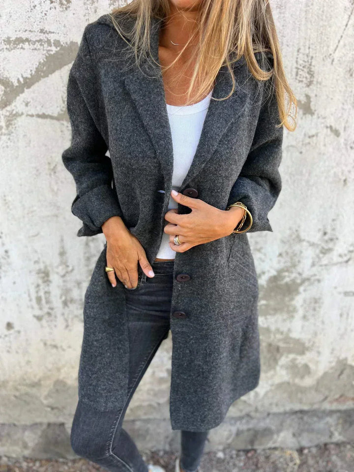Stella - Blazer con Chiusura a Bottoni
