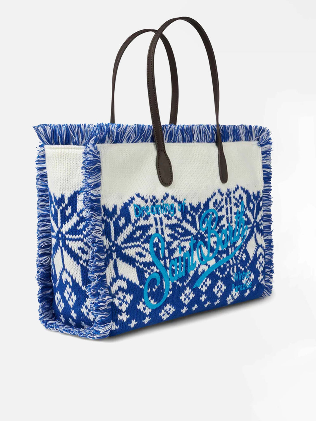 Borsa a Spalla Vanity con Motivo Nordico