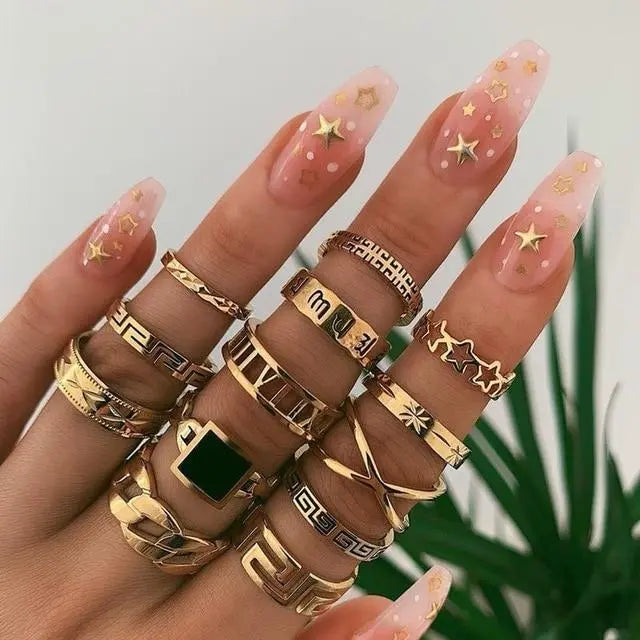 Set esclusivo da 8 a 12 anelli