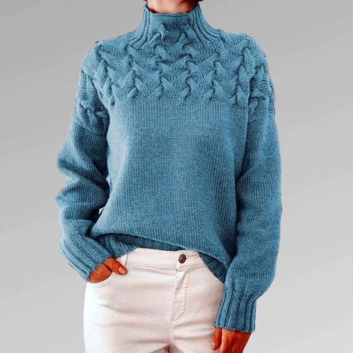 Joan - Pullover con Collo Alto