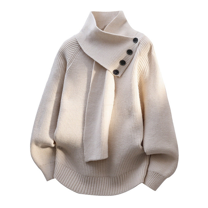 Arielle - Maglione con Collo Scarf