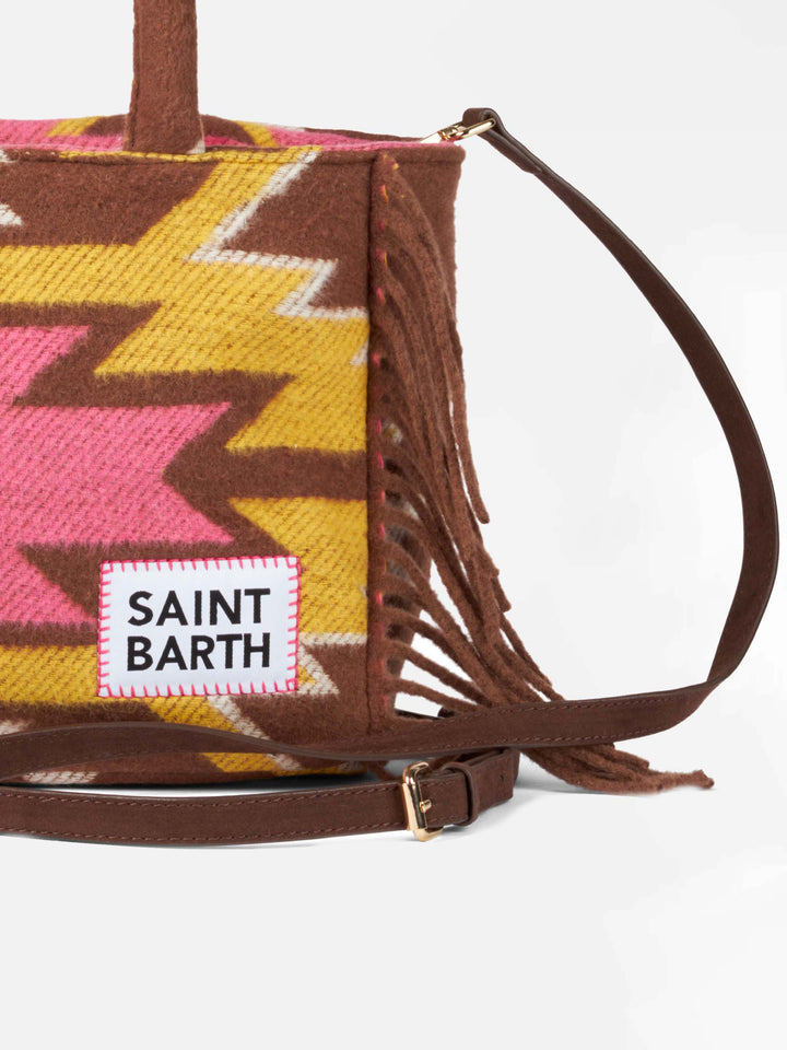 Colette Ethnic Print Blanket Bag