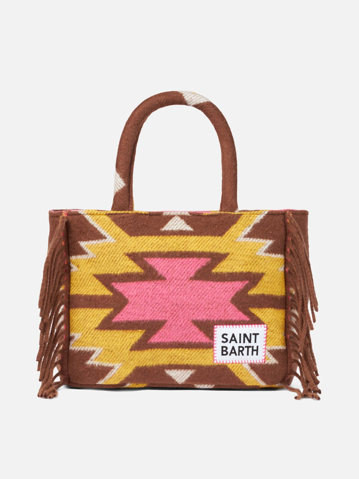 Colette Ethnic Print Blanket Bag