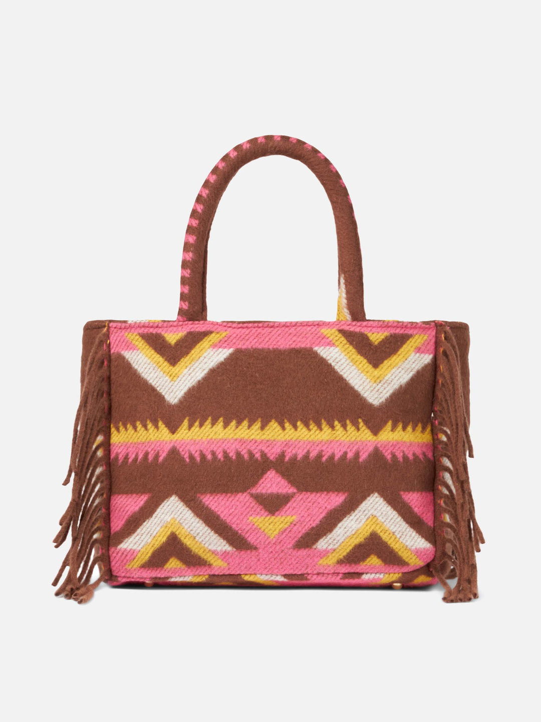 Colette Ethnic Print Blanket Bag