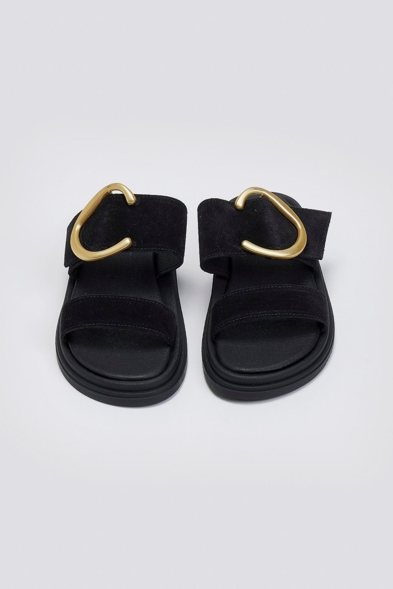 Sandali in suede