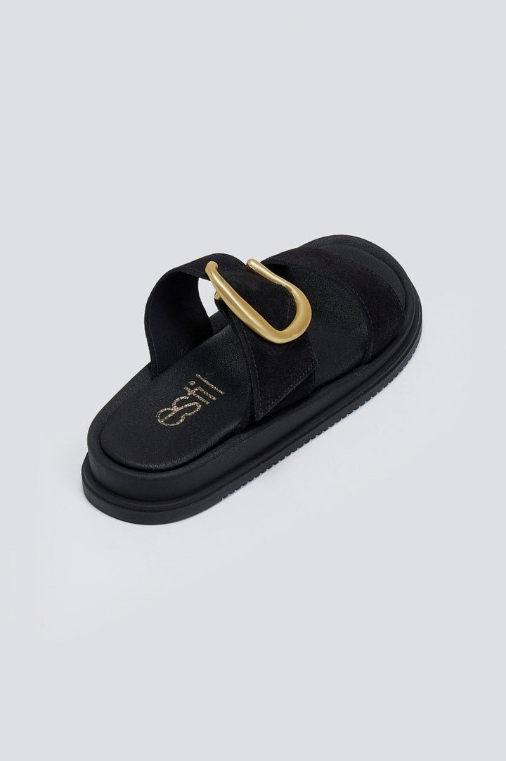 Sandali in suede