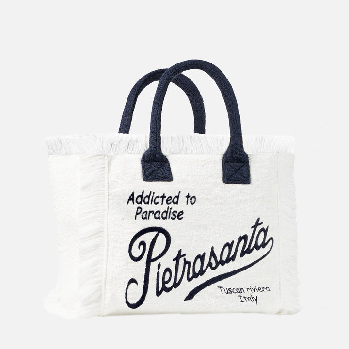 Vanity Spugna Spalla Bag con Ricamo Pietrasanta