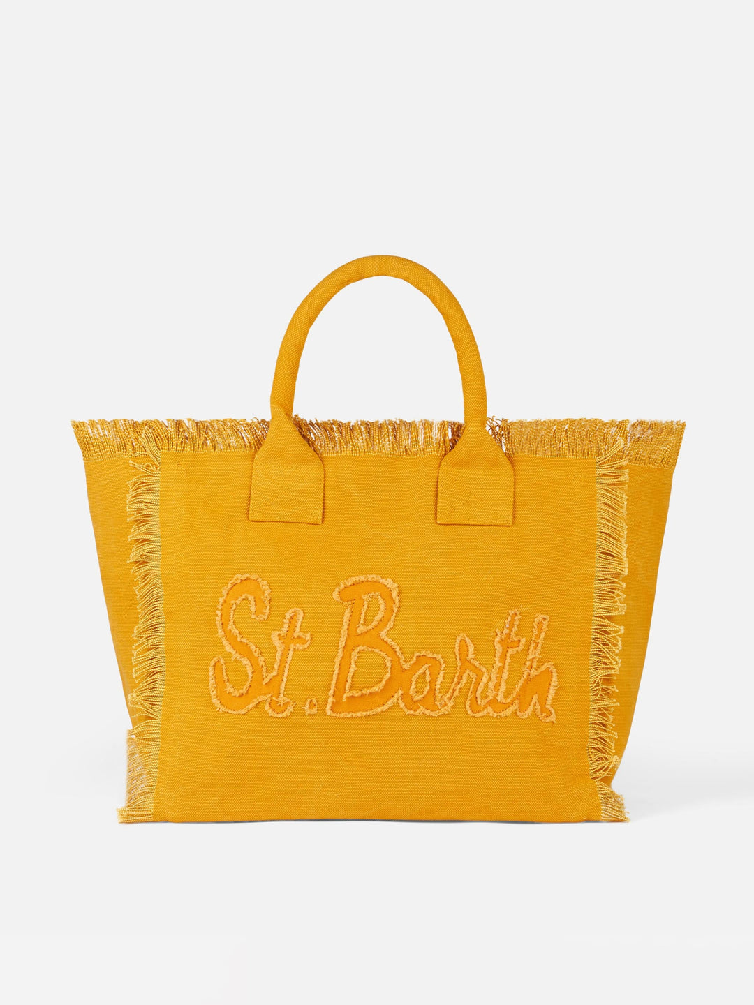 Vanity Shoulder Bag in Ochre Canvas