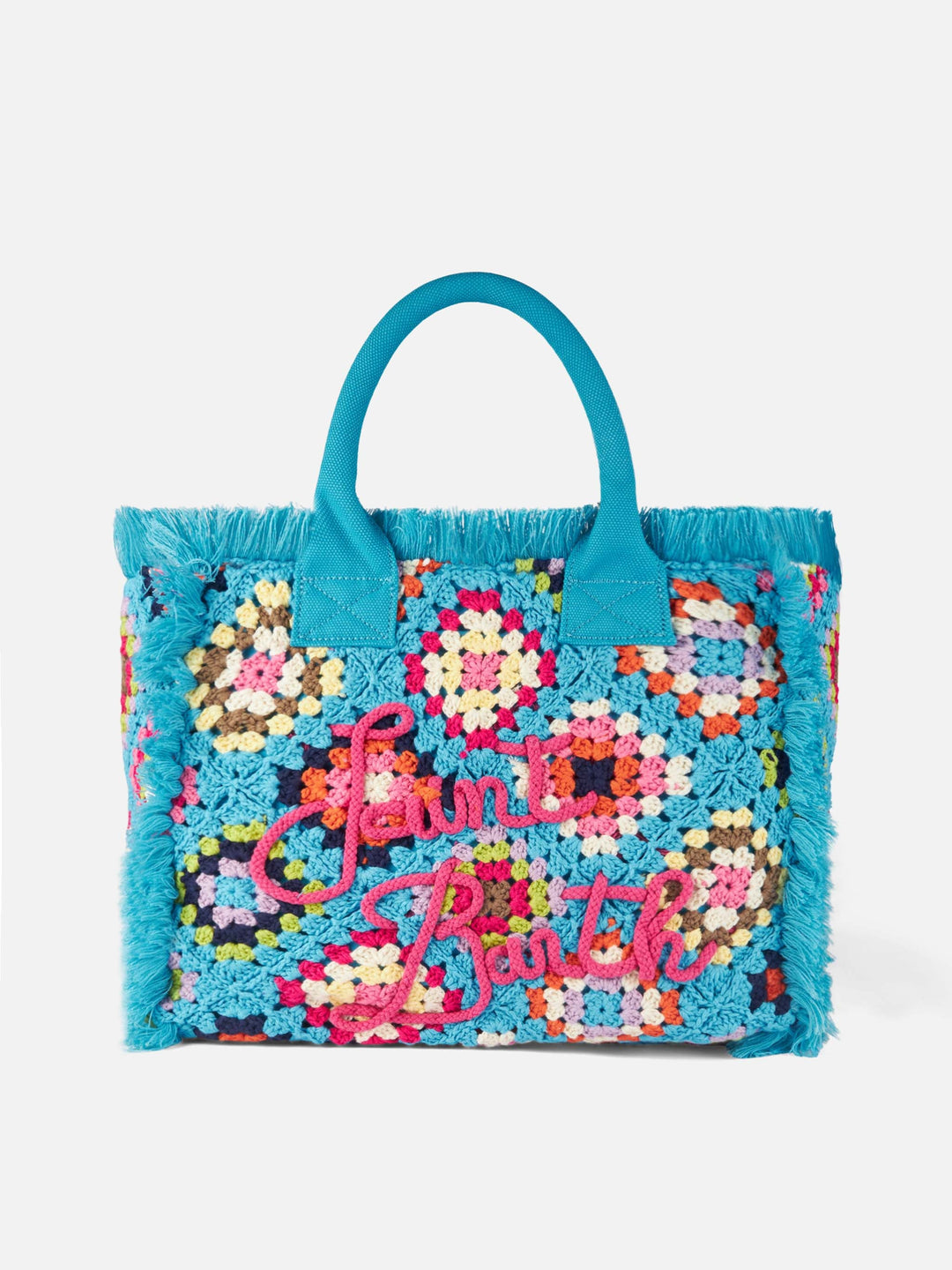 Tracolla Vanity in Crochet con Motivo Decorativo