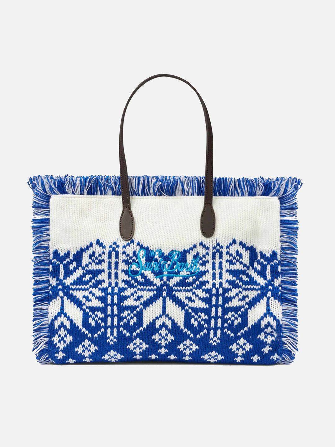 Borsa a Spalla Vanity con Motivo Nordico