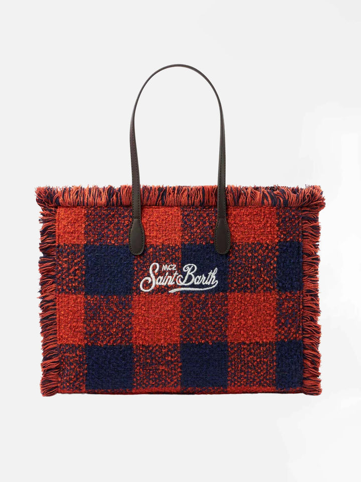 Vanity Vichy Print Shoulder Bag