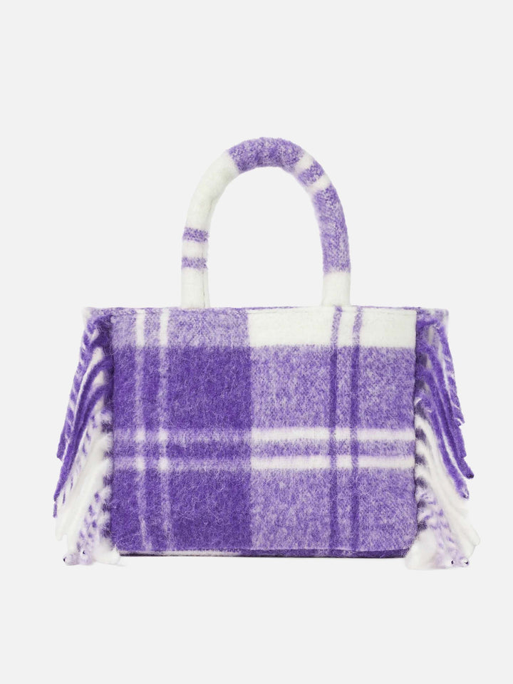 Colette Tartan Print Blanket Bag