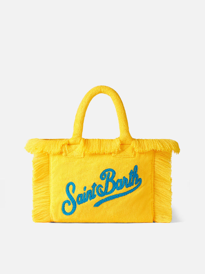 Colette Yellow Terry Cloth Bag