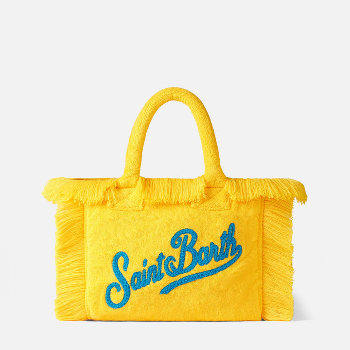 Colette Yellow Terry Cloth Bag