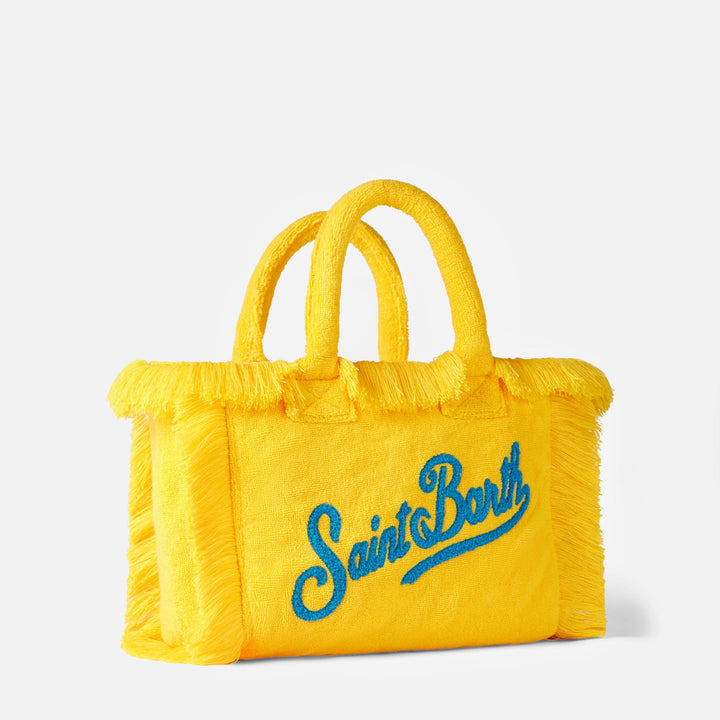 Colette Yellow Terry Cloth Bag